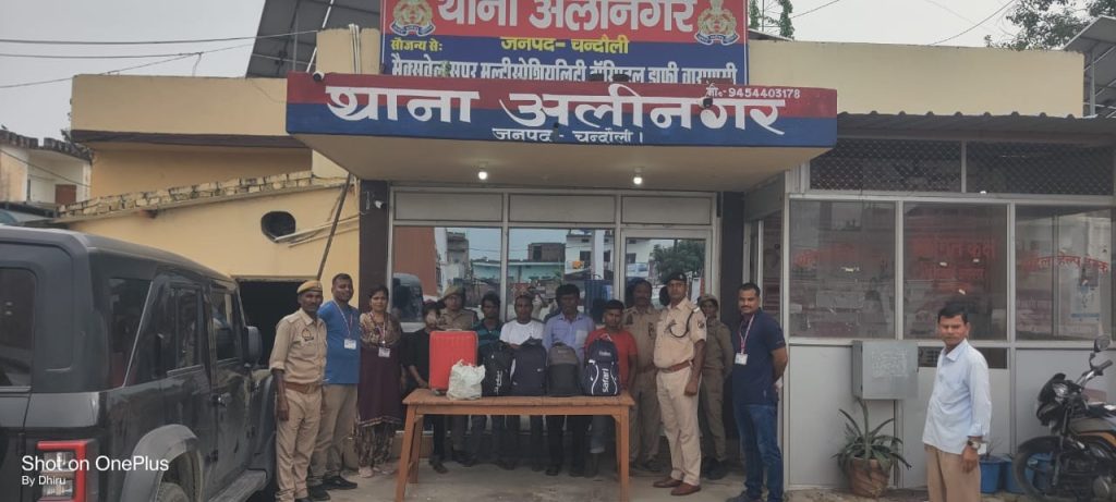 जनपद में अवैध शराब का बड़ा खुलासा, 60 हजार की खेप के साथ 5 तस्कर गिरफ्तार