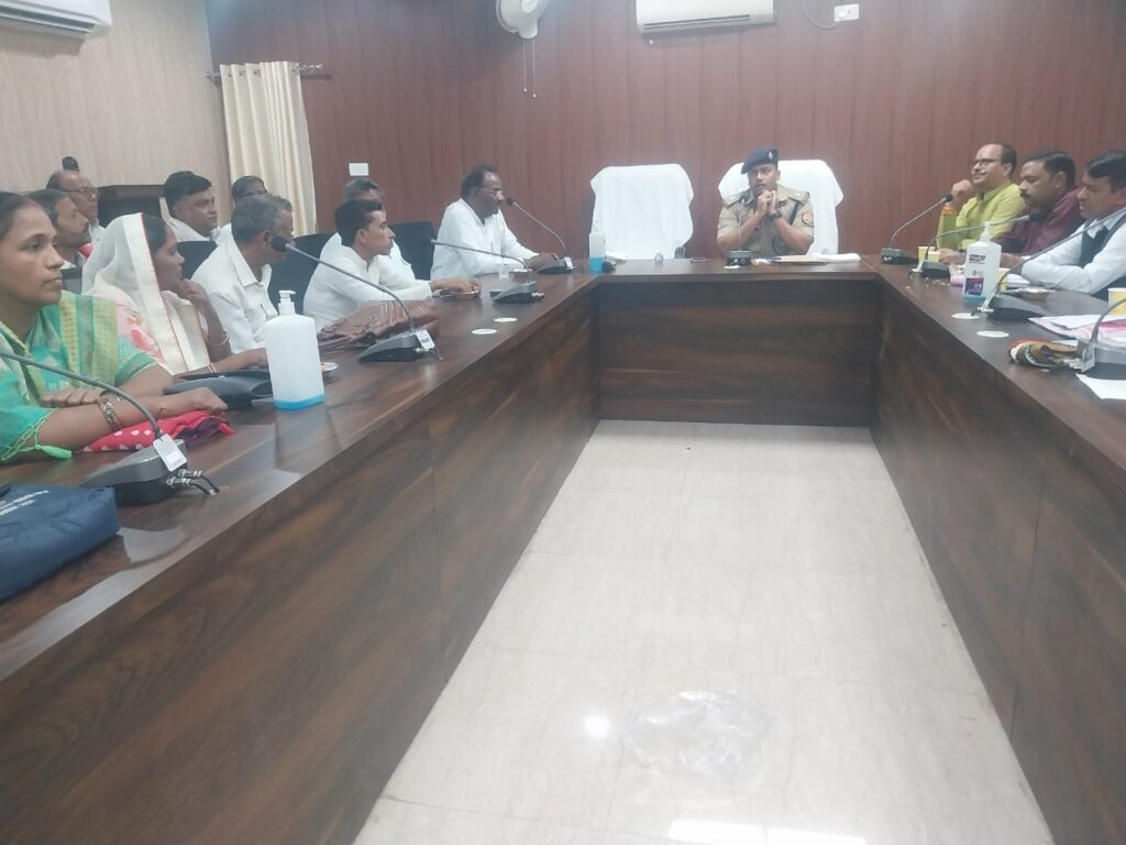 अखिल भारतीय उद्योग व्यापार मंडल की बैठक पुलिस लाइन सभागार में सम्पन्न