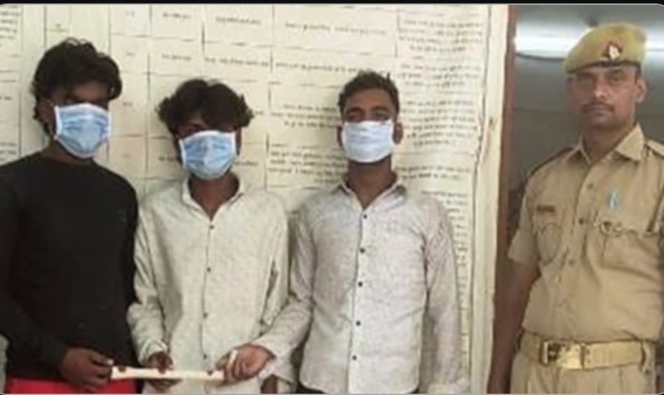 हाईवे पर ट्रकों के टायर चोरी की साजिश नाकाम, तीन शातिर चोर गिरफ्तार