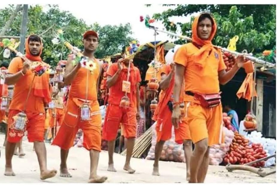 कांवड़ यात्रा के दौरान हादसा, पिकअप की टक्कर से कई कांवड़िये घायल